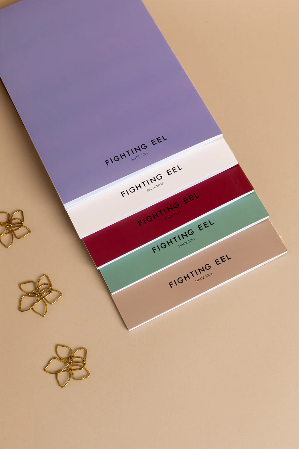 5 Notebook Set - Lilac Crown Flower - Image 3