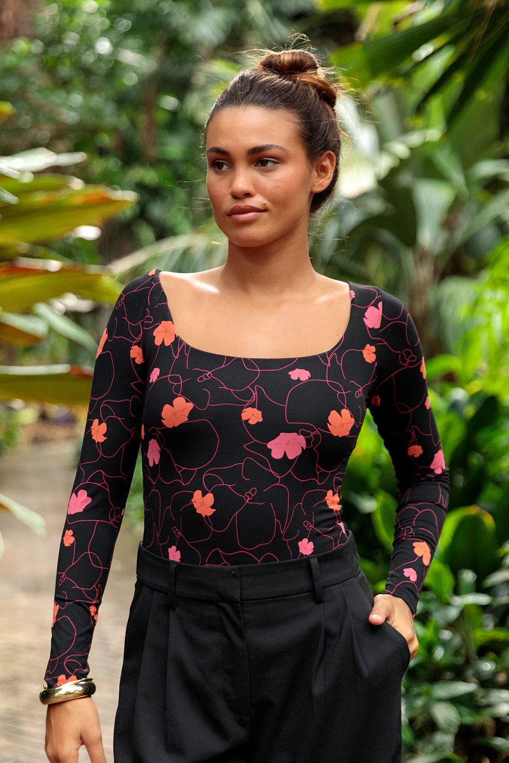 Bodysuit Paris - Black Pretty Pua