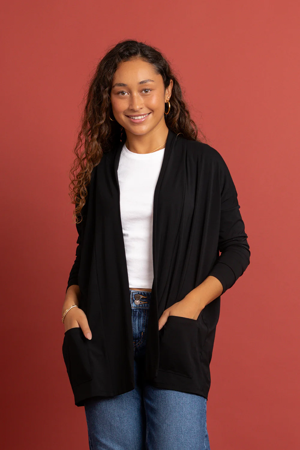 Cardigan Lucy - Black Modal