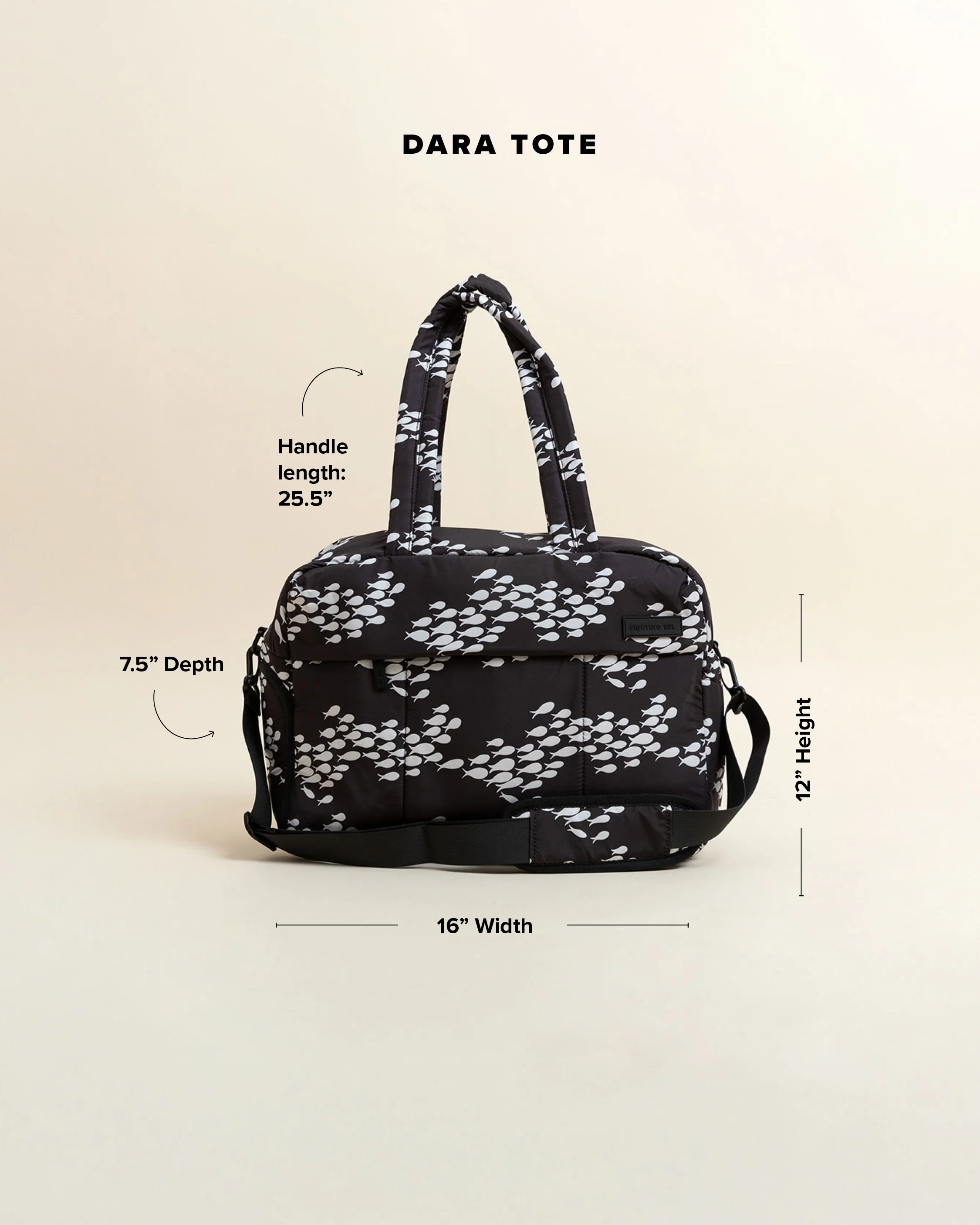 Dara Tote - Vintage Palaka Zinnia - Image 5