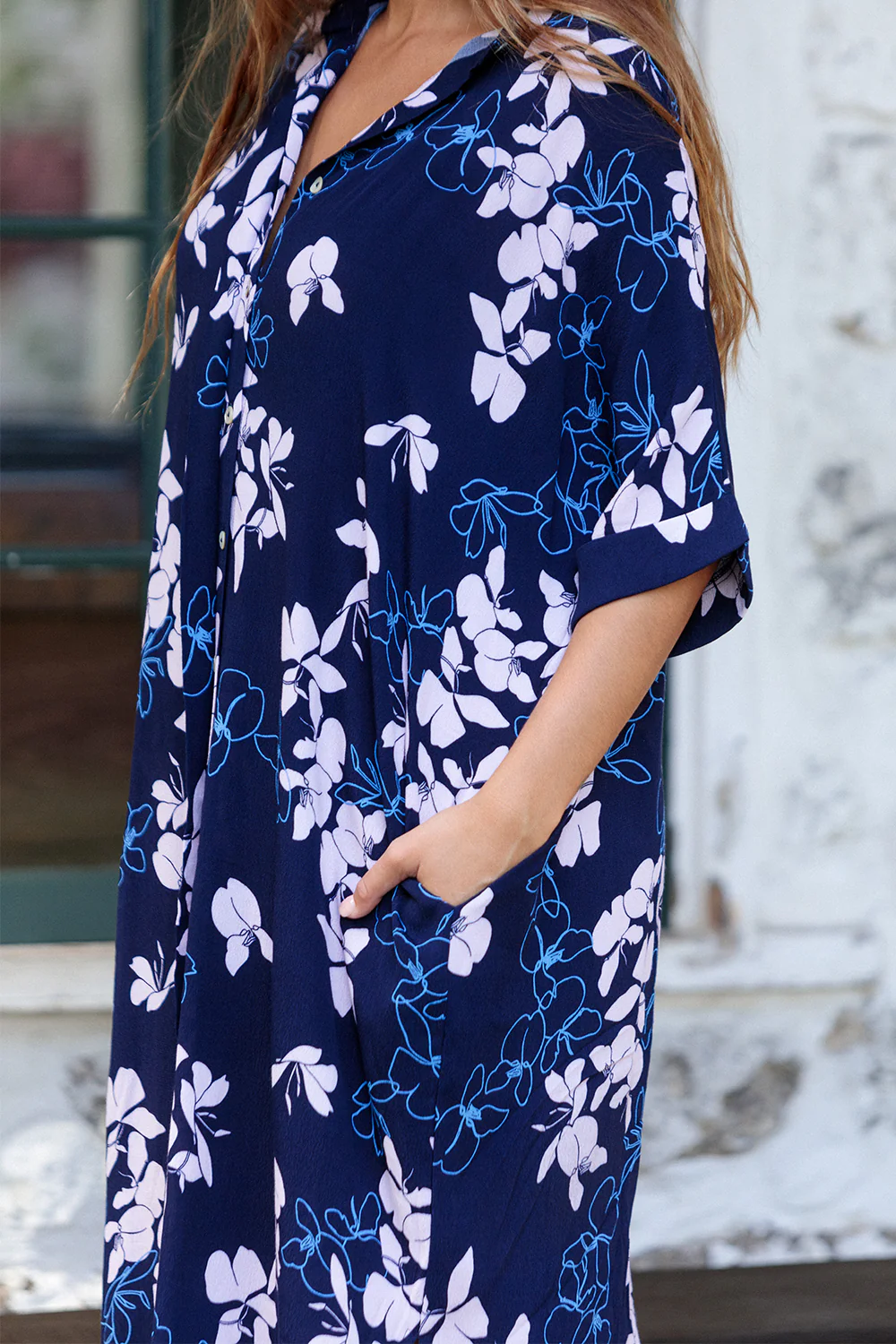 Dress Azur Long - Sapphire Butterfly Ginger - Image 2