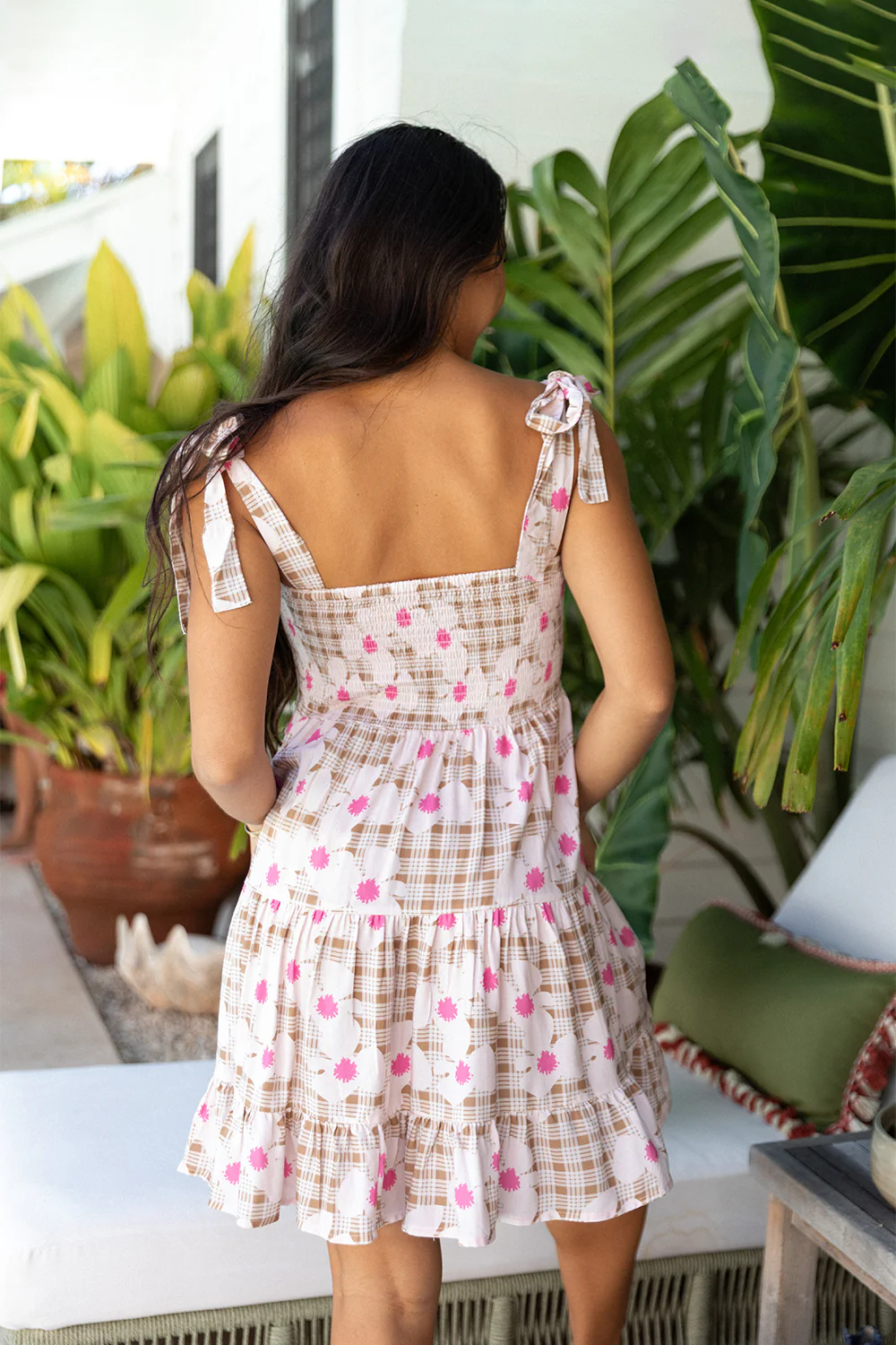 Dress Georgia - Vintage Palaka Zinnia - Image 3