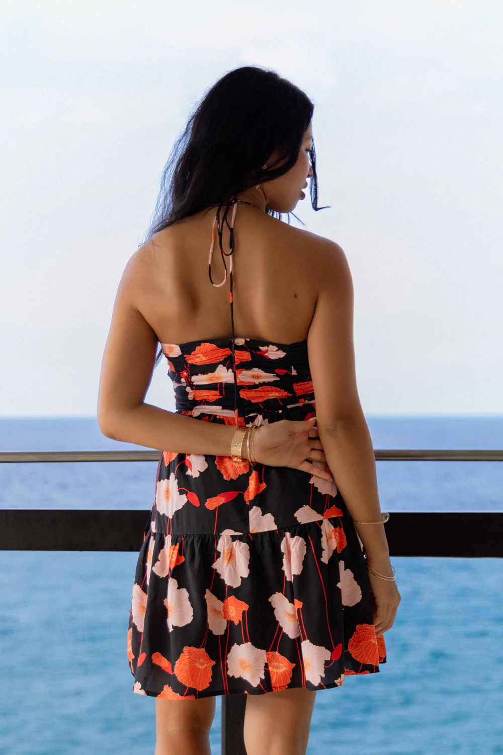 Dress Harlow Short - Jet Poppy - Image 3