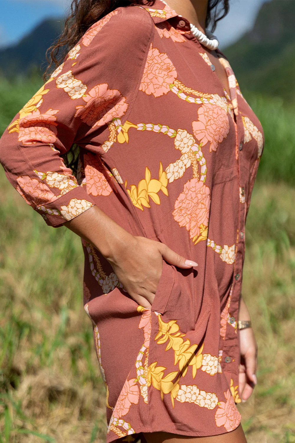 Dress Kelz - Amber Hapa Lei - Image 2