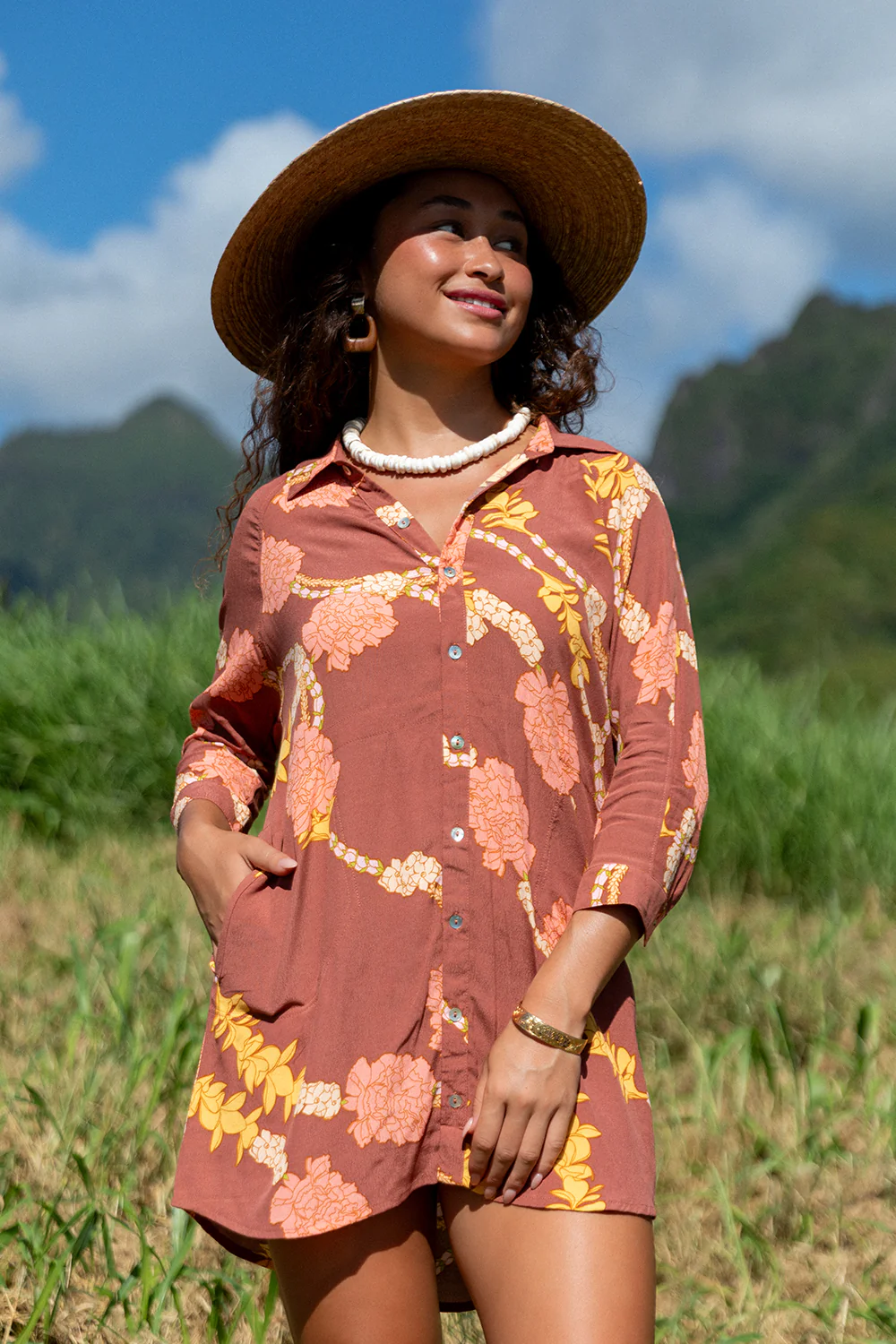 Dress Kelz - Amber Hapa Lei - Image 4