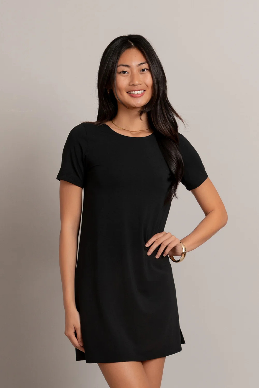Dress Leslie - Black Modal