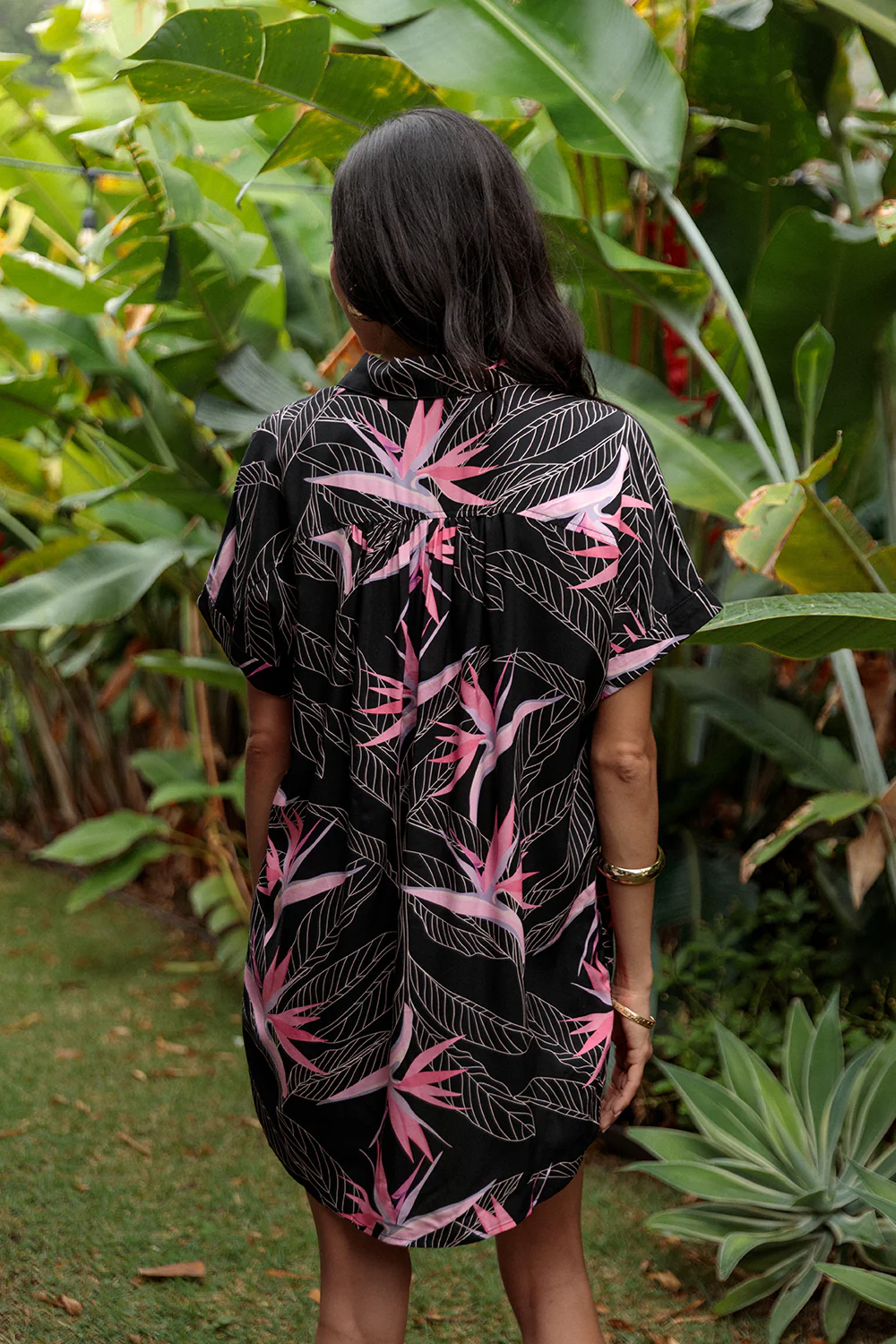 Dress Monroe - Noir Bird of Paradise - Image 3