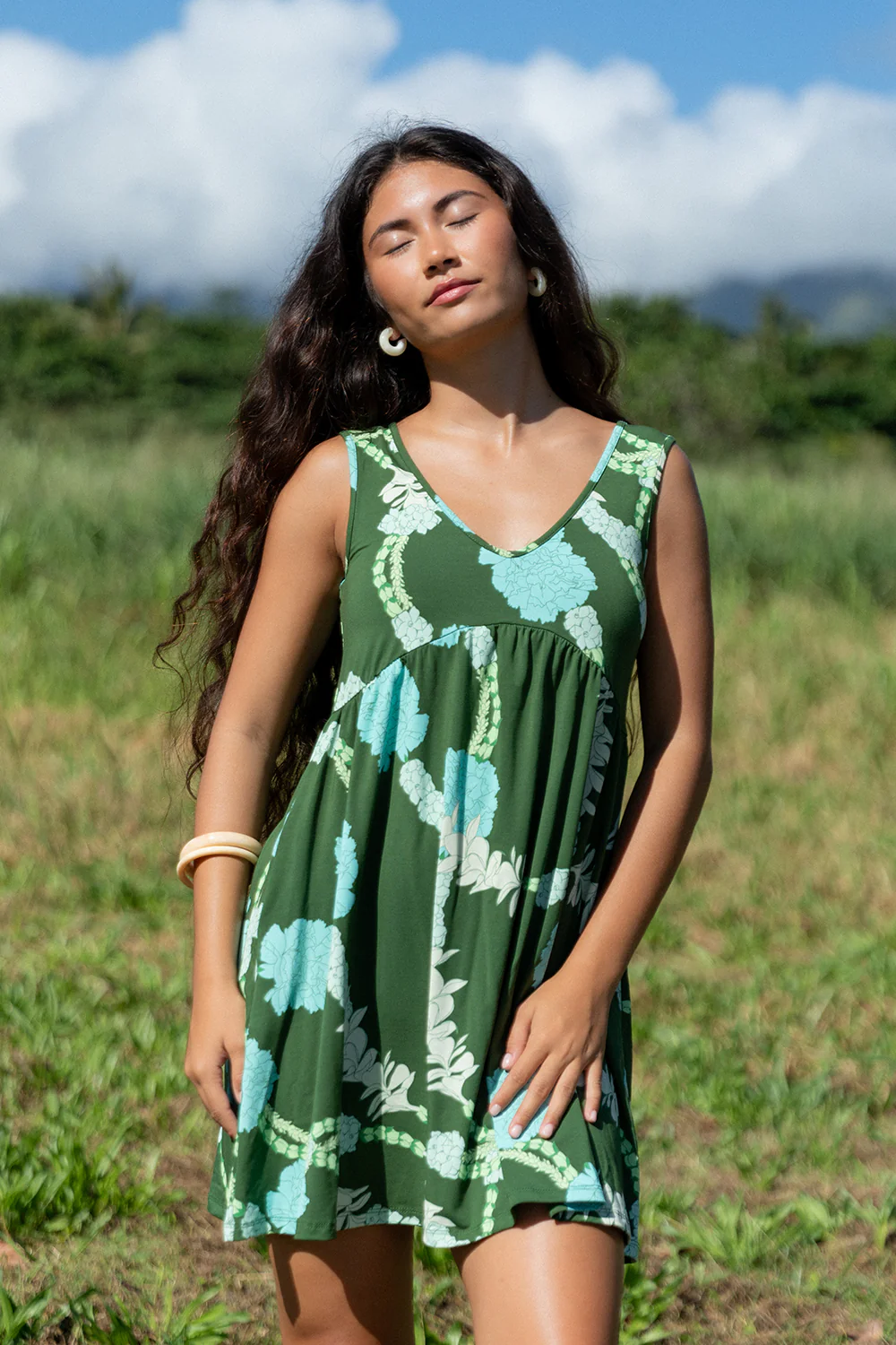 Dress Rosie - Lush Hapa Lei - Image 4