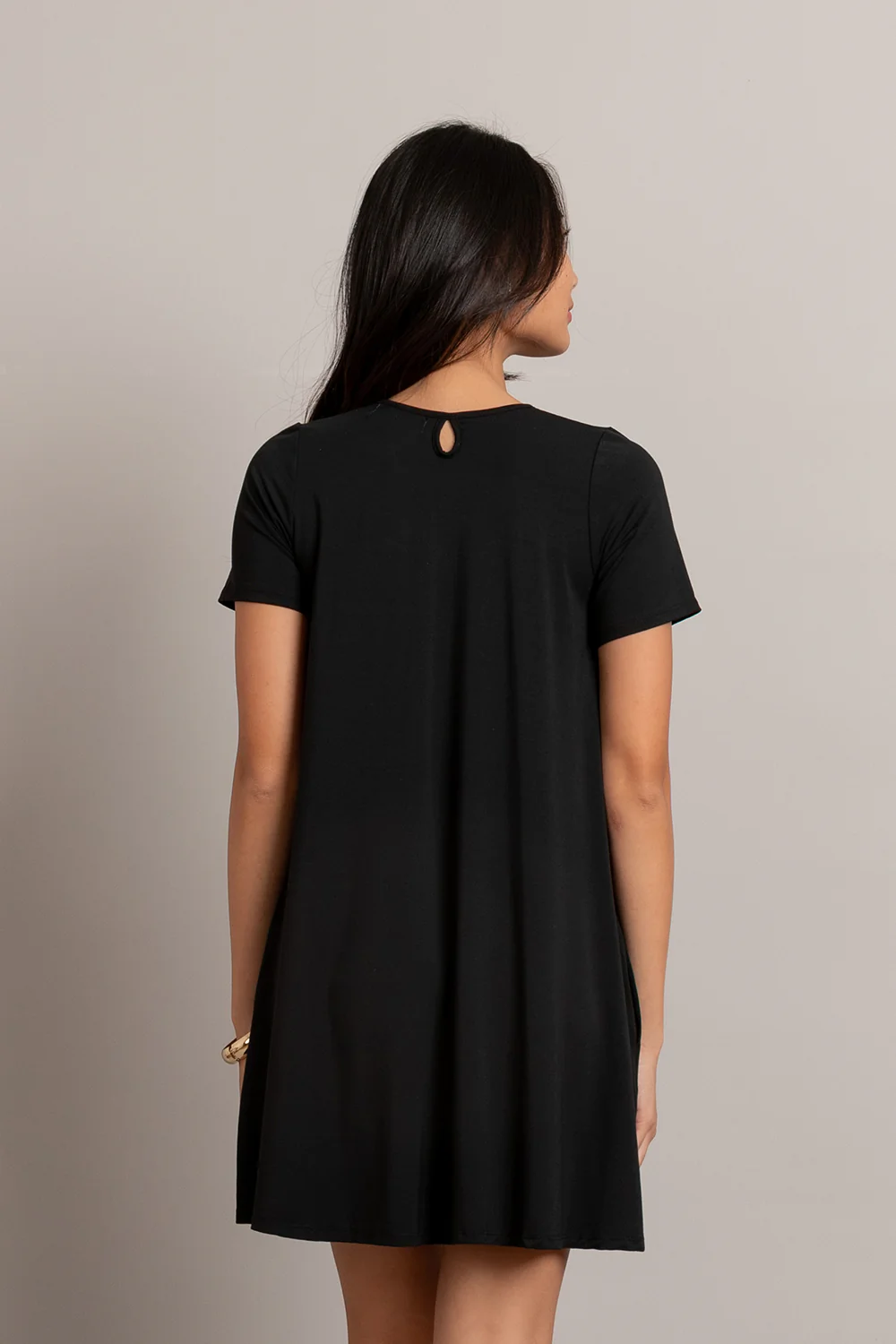 Dress Shari - Black Modal - Image 3