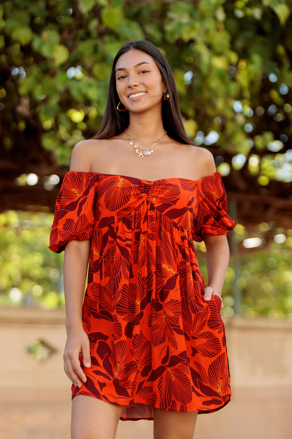 Dress Tristan - Lava Chic Magnolia