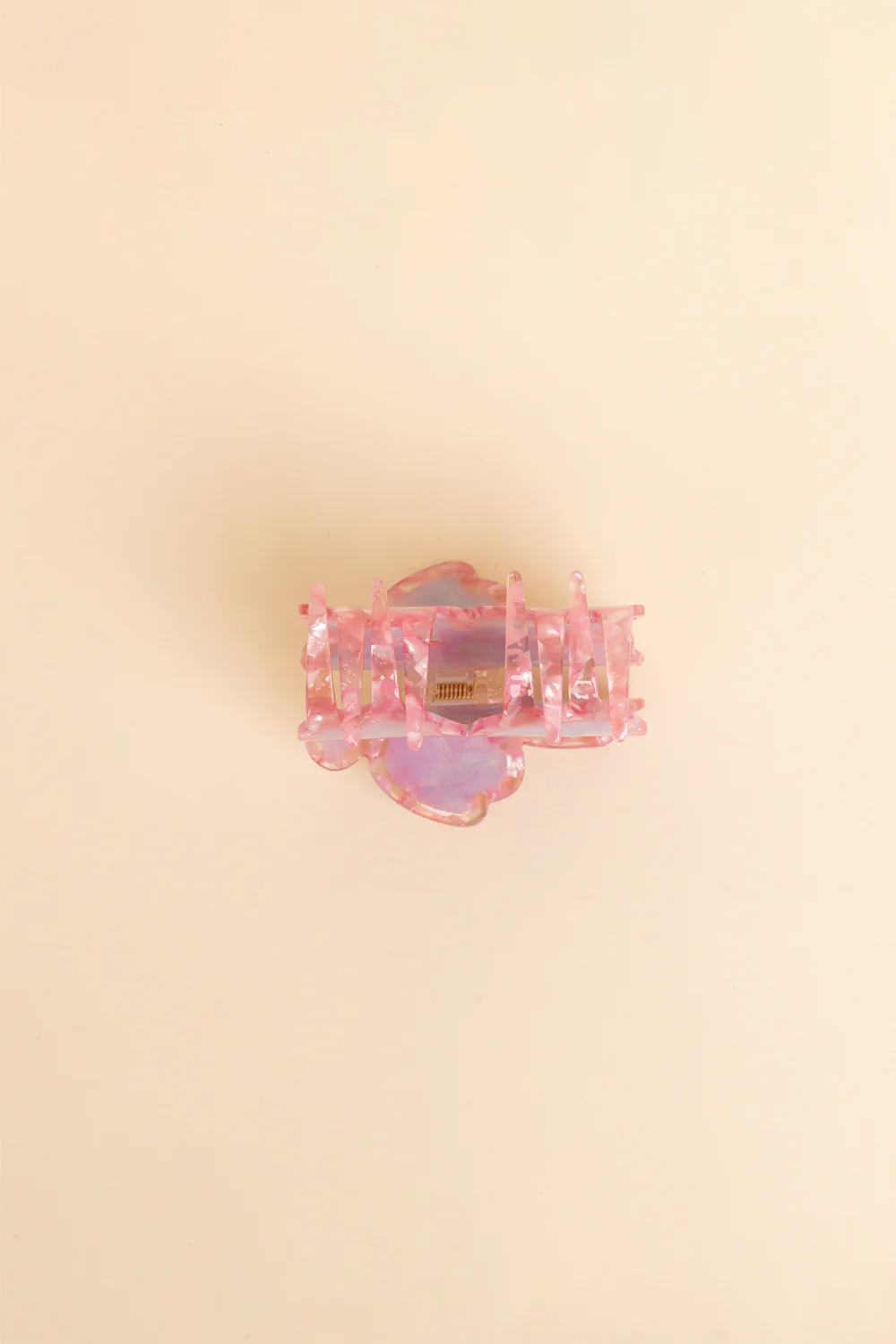 Hair Claw - Shell Pink Sakura - Image 2