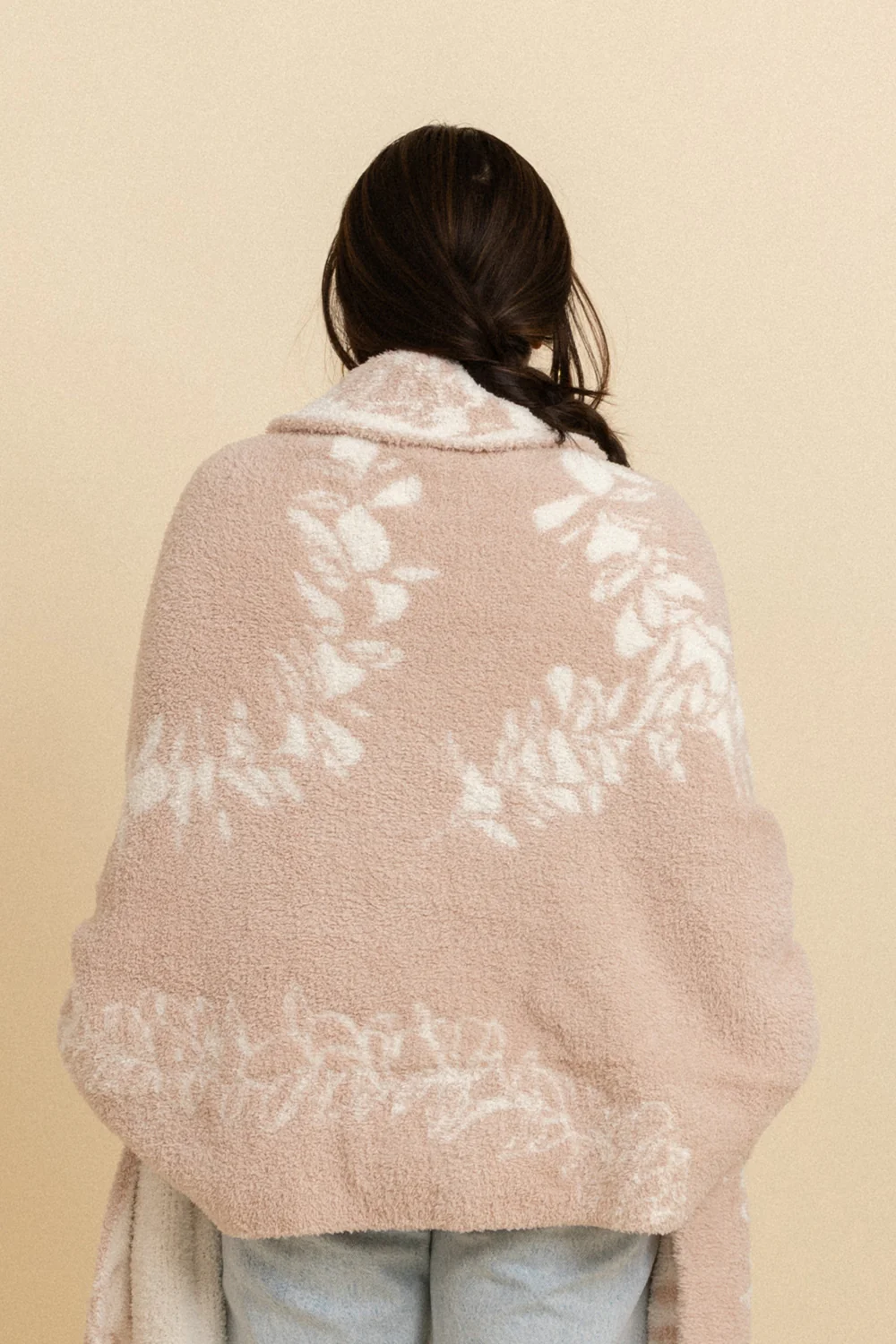 Holly Snug Cardigan - Champagne Plumeria Lei - Image 3
