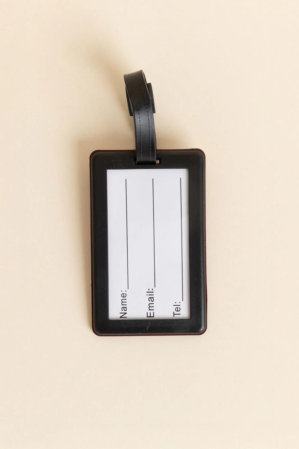 Luggage Tag - Maroon Lokelani - Image 2