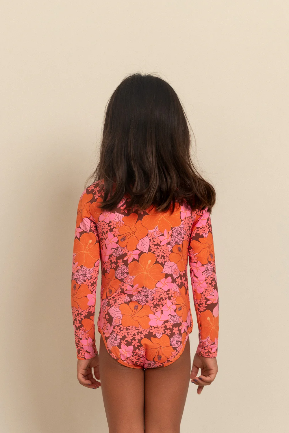 Mini Chloe One Piece - Sunset Retro Bloom - Image 3