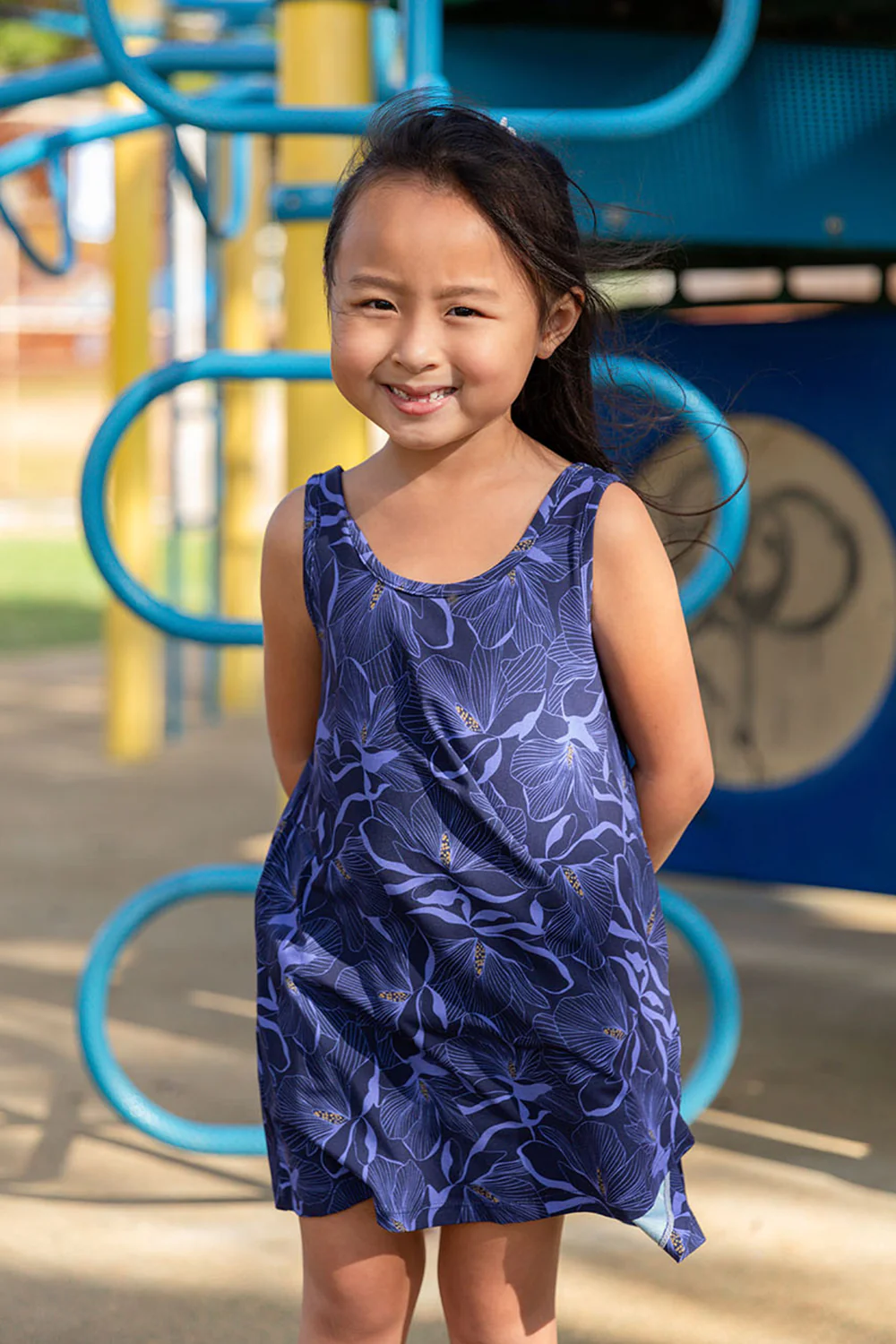 Mini Dress Ari - Nautica Chic Magnolia