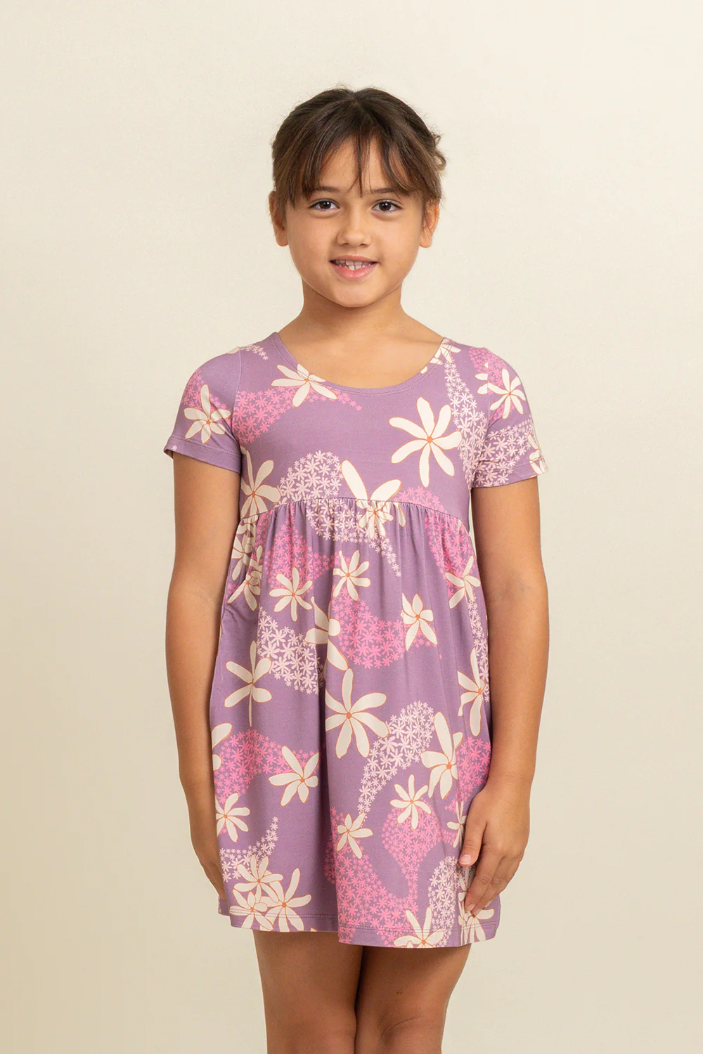 Mini Dress Suki - Lilac Vintage Tiare