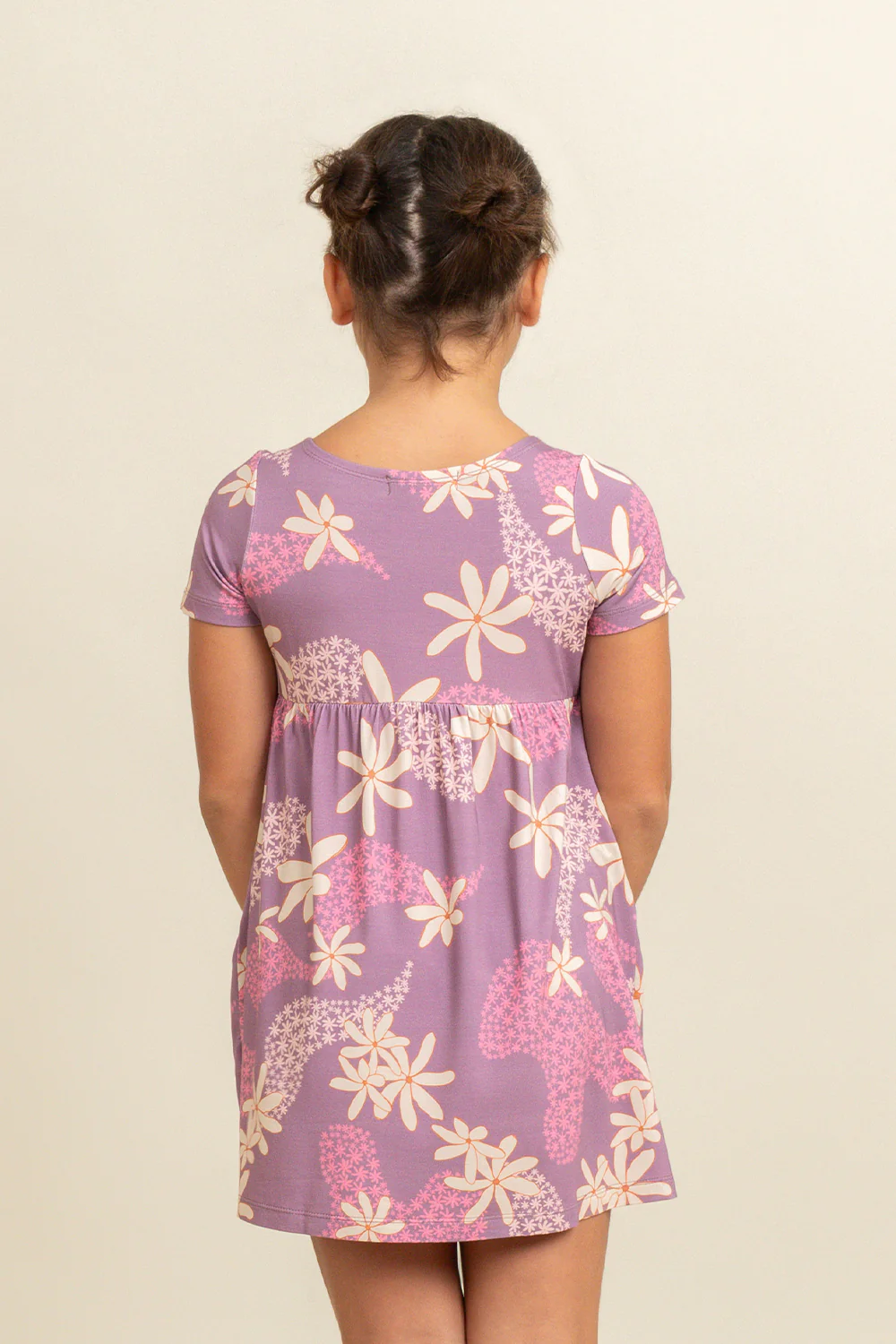 Mini Dress Suki - Lilac Vintage Tiare - Image 3
