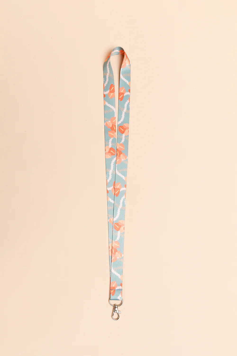 Neck Lanyard - Basil Woven Lei