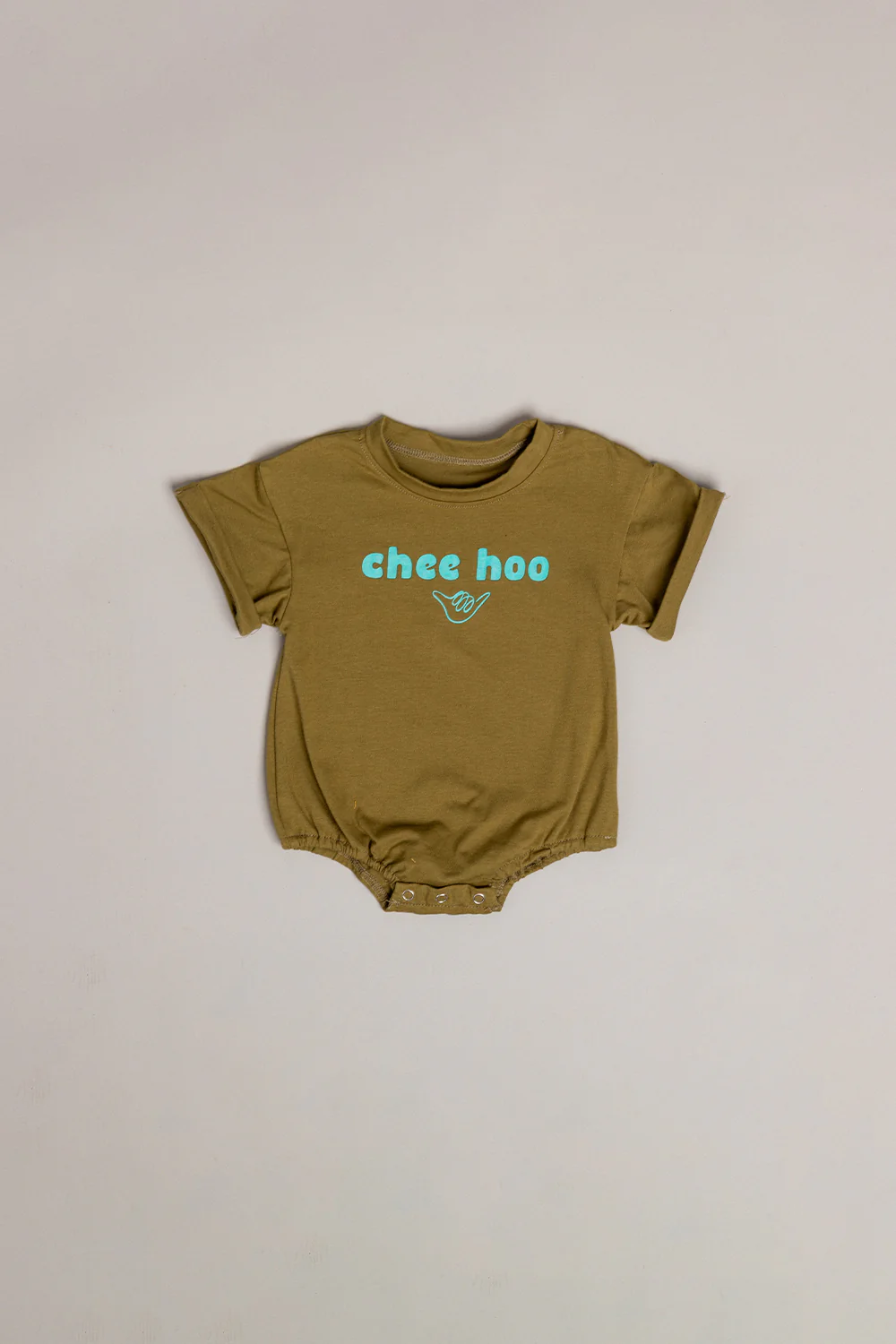 Onesie Tee - Army Chee Hoo