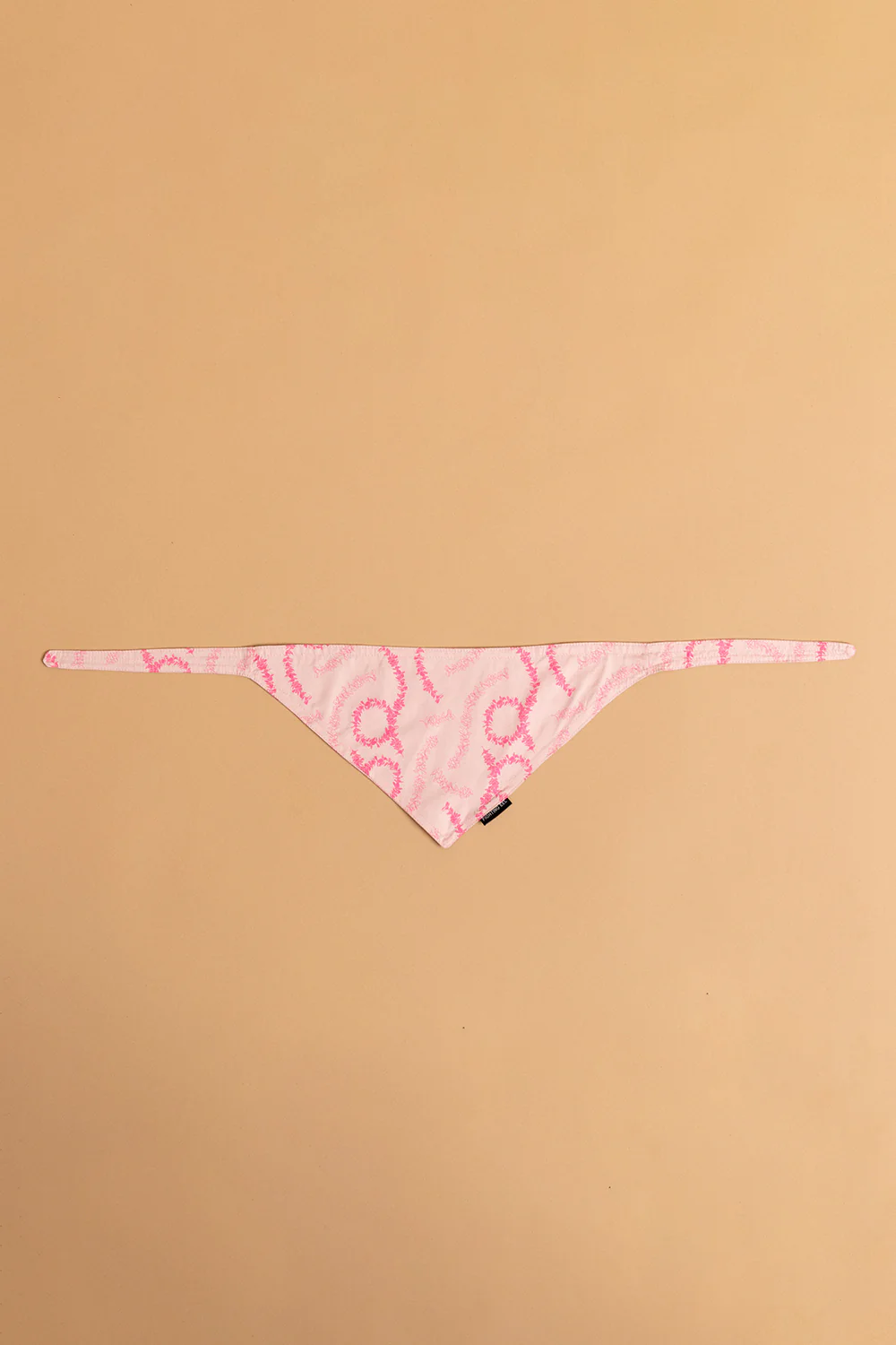 Pet Bandana - Rosey Plumeria Lei - Image 2