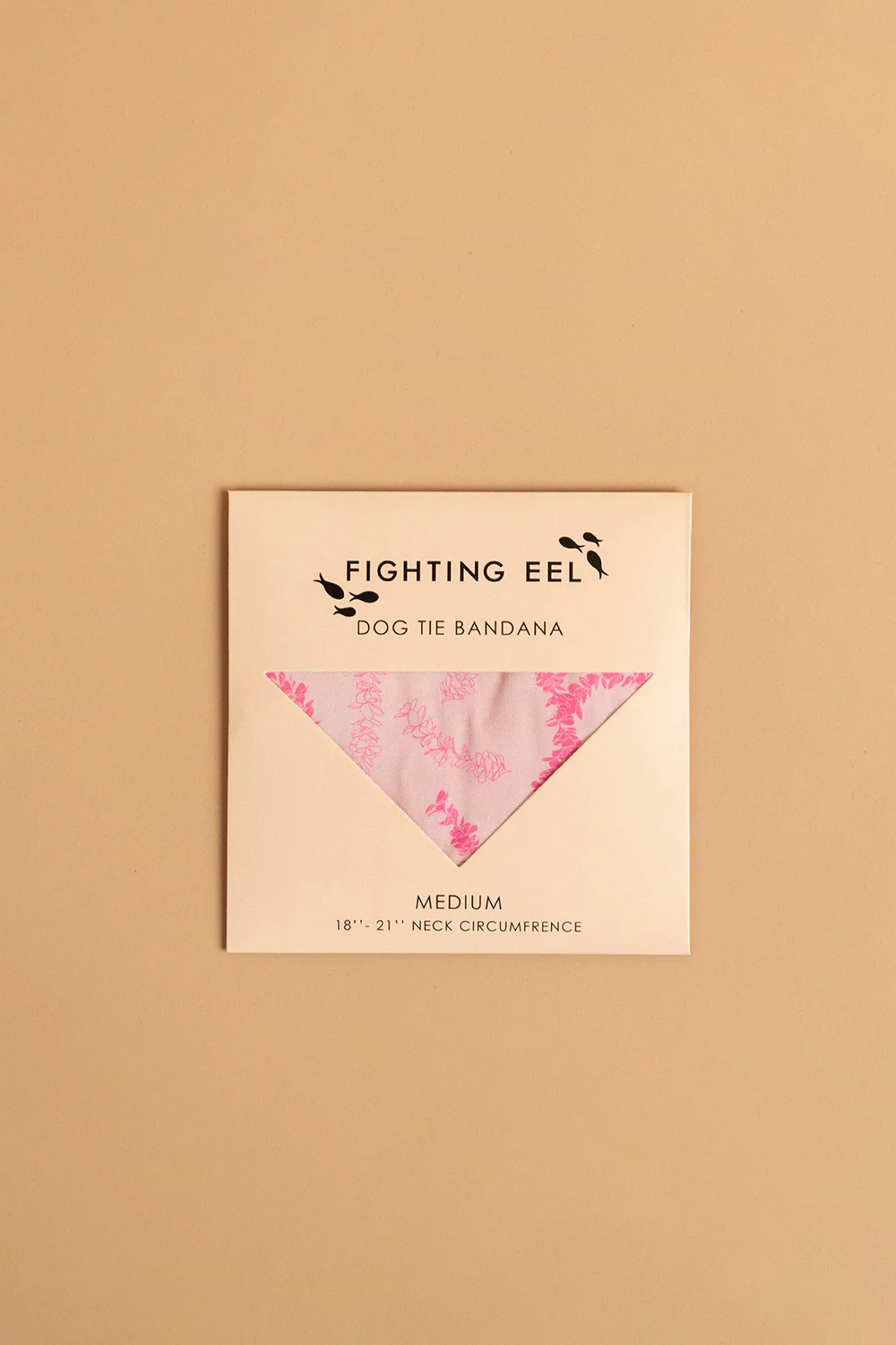 Pet Bandana - Rosey Plumeria Lei - Image 5