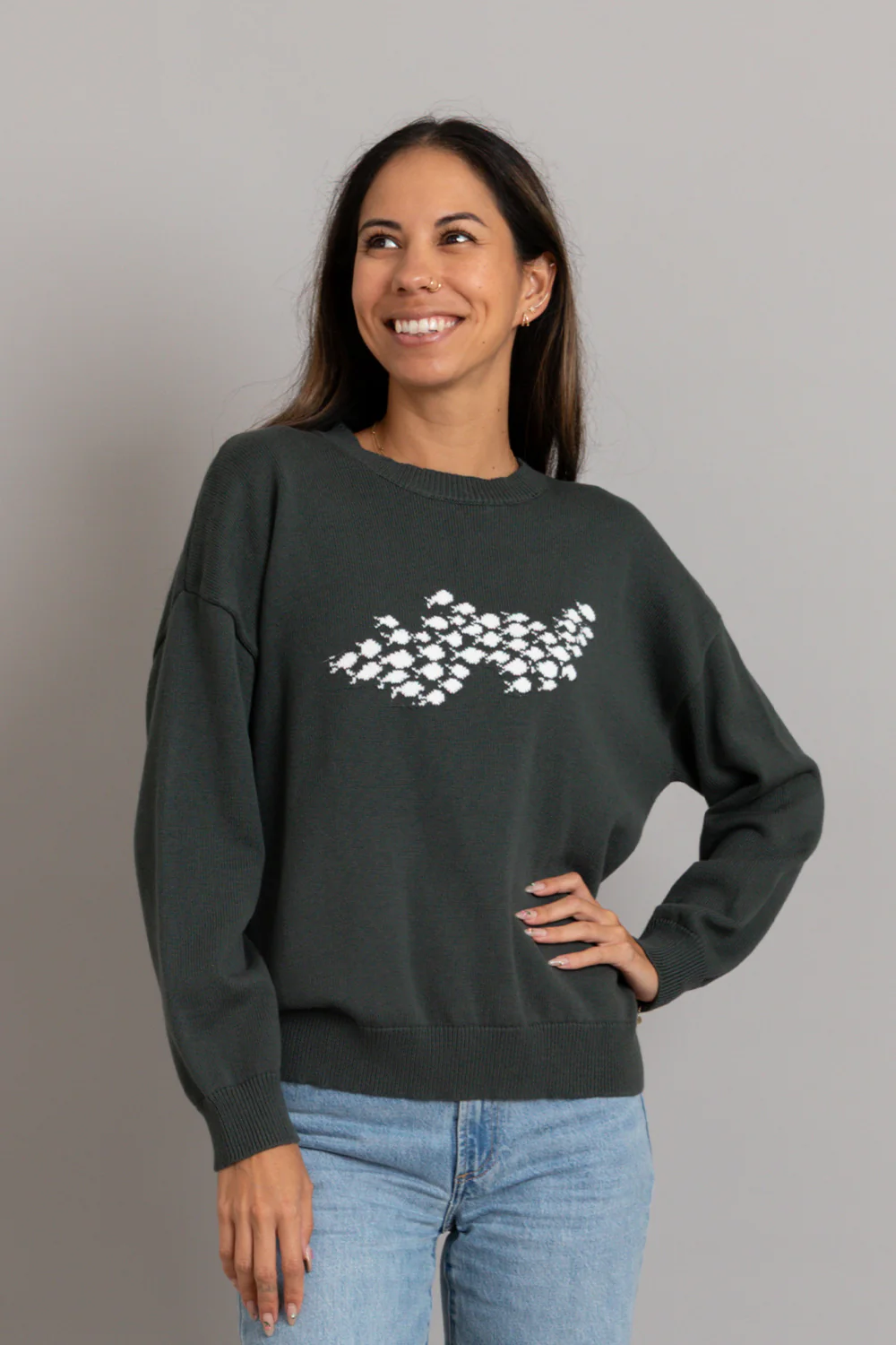 Pullover	- Kombu Fish Current - Image 2