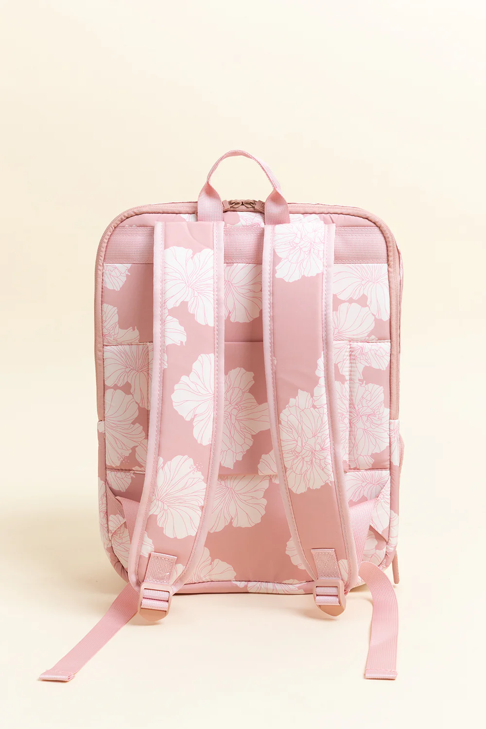 Roam Backpack - Blush Summer Hibiscus - Image 6