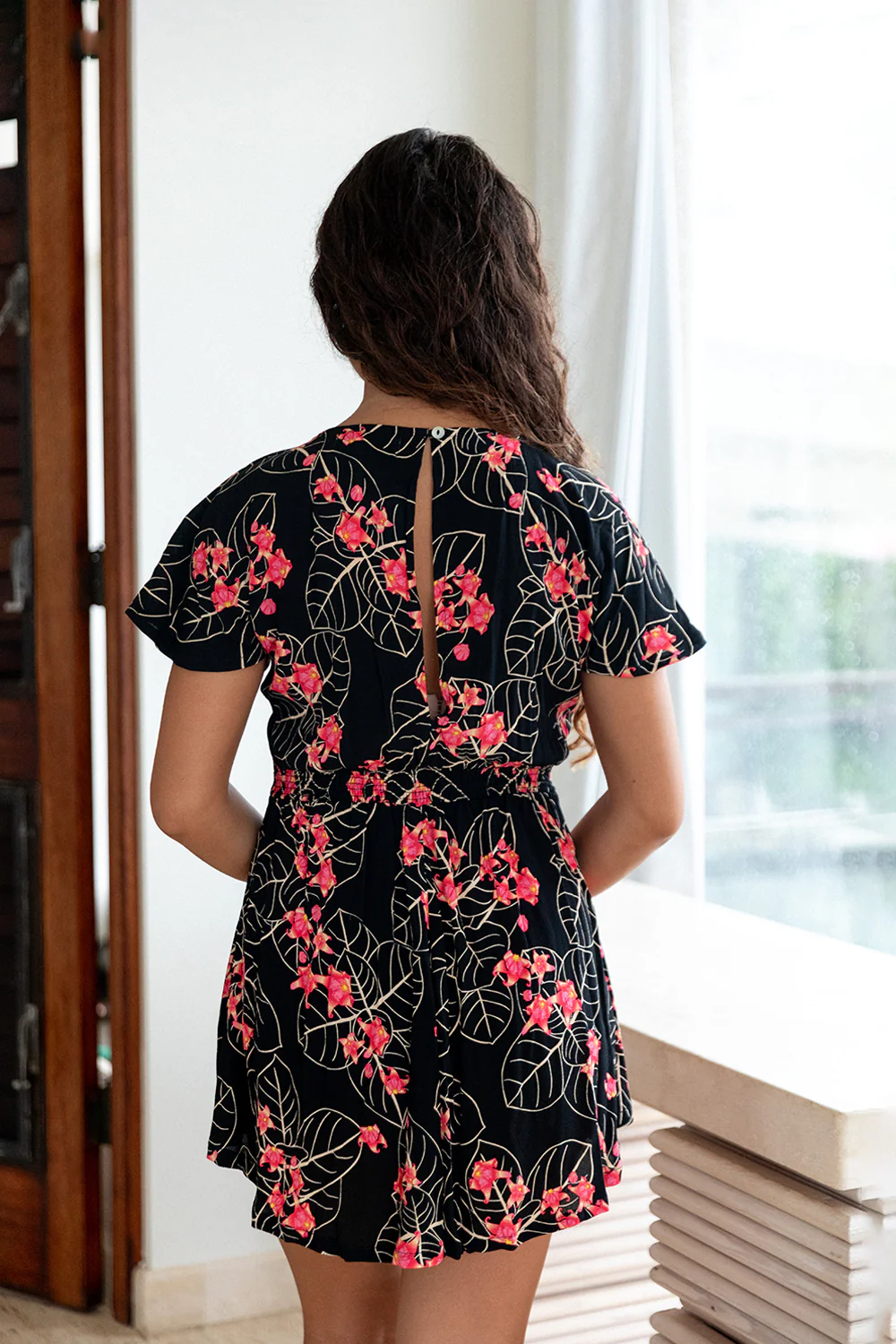Romper Kiwi - Strawberry Crown Flower - Image 3