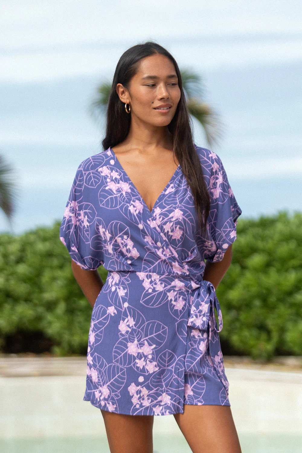 Romper Maji - Lilac Crown Flower