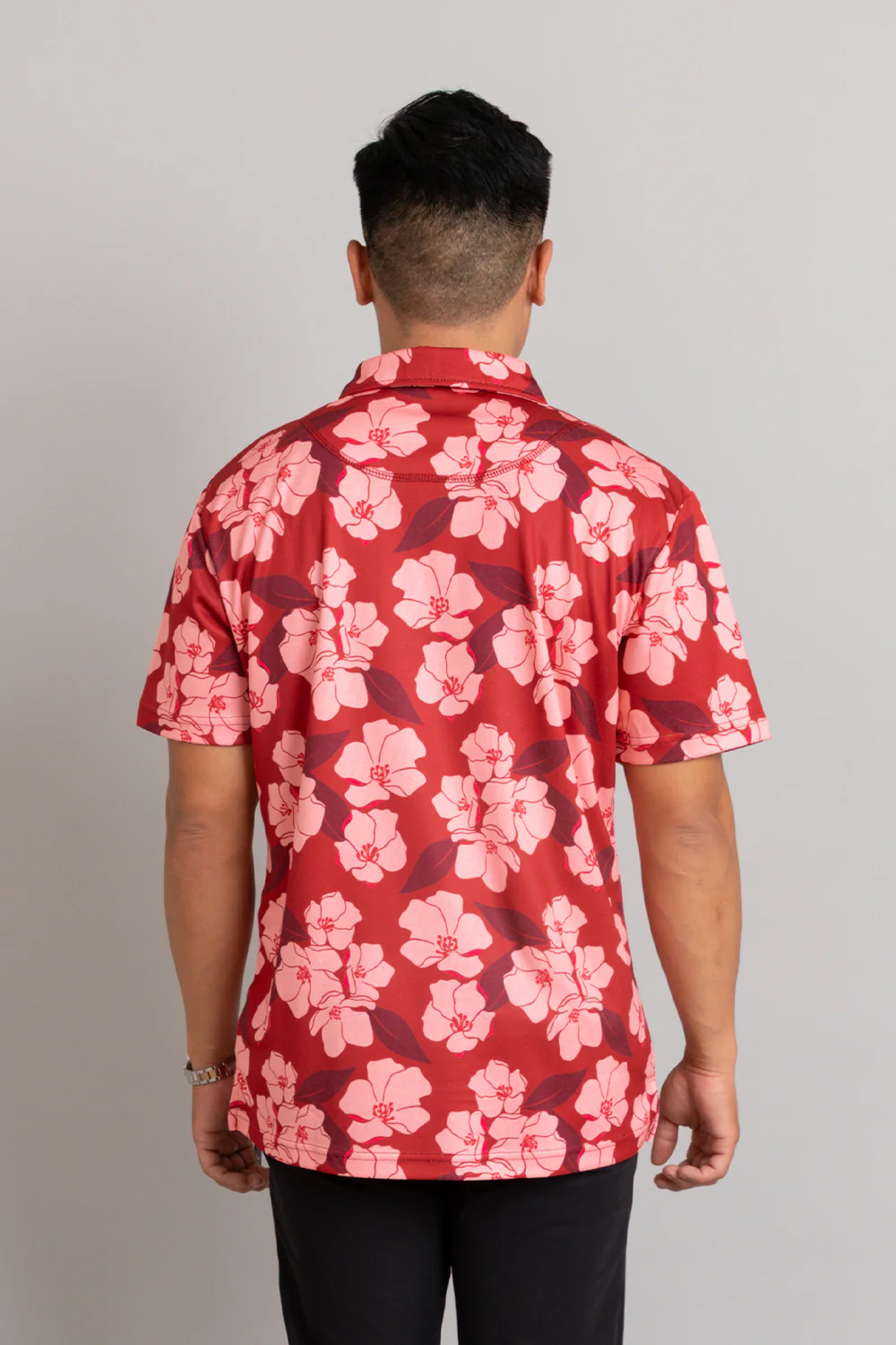 Shirt Kai Dry Fit - Crimson Apple Blossom - Image 3