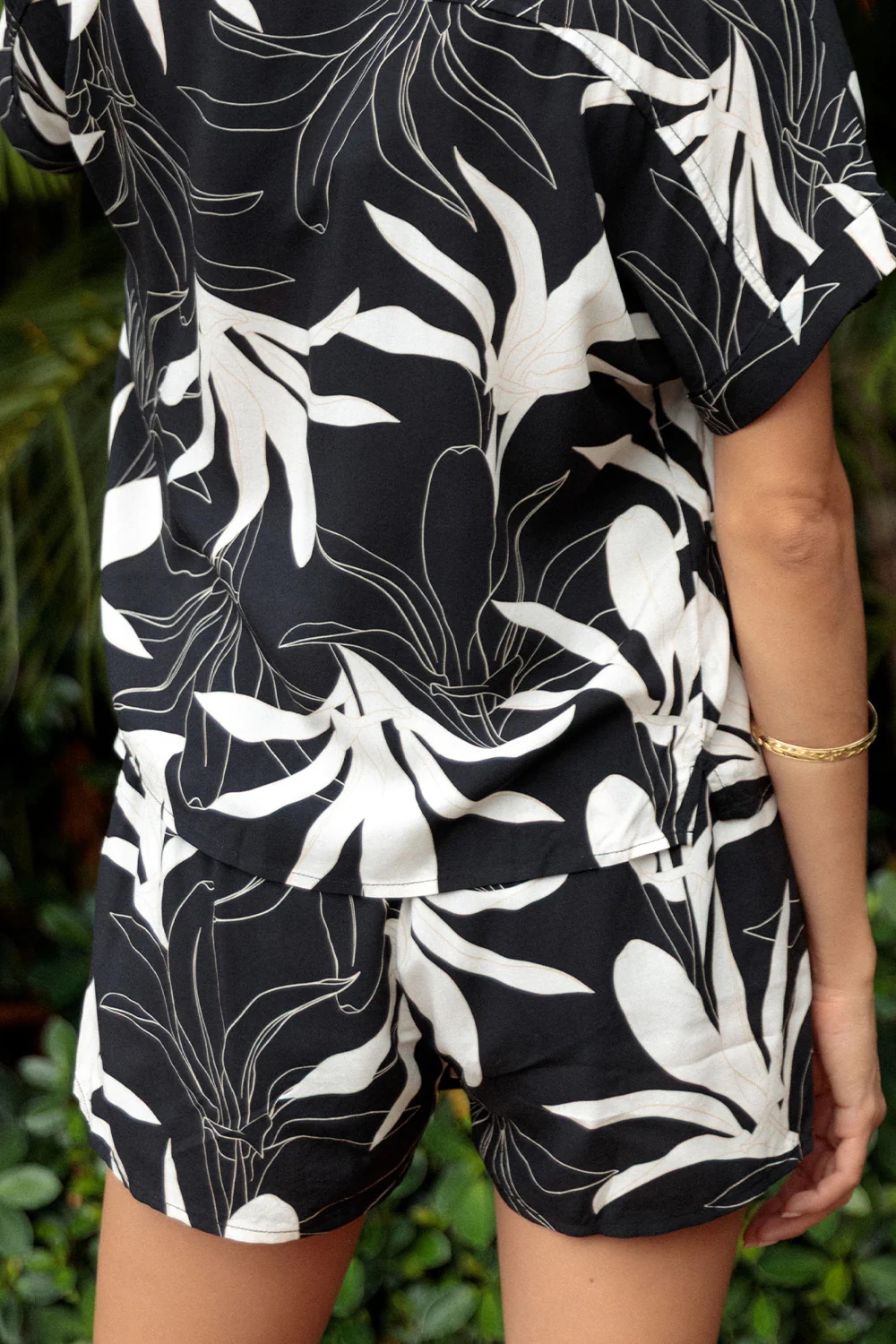 Shorts Tallulah - Black Ti Leaf - Image 4