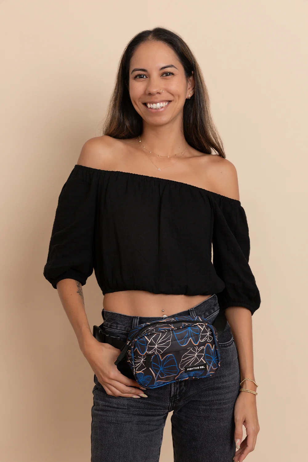 Rue Side Pouch - Jet Kalo
