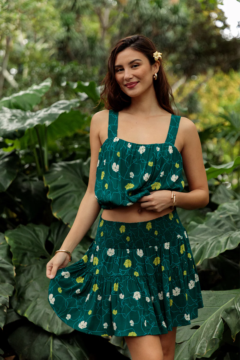 Skirt Violet - Botanical Pretty Pua