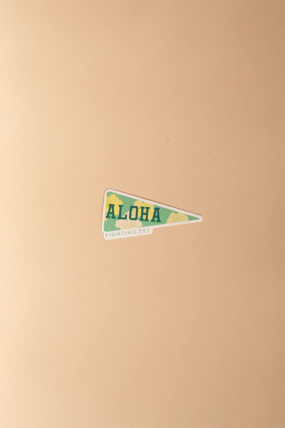 Sticker (S) - Green Aloha Cone