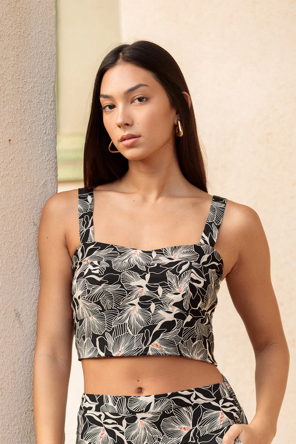 Tank Navia - Jet Chic Magnolia