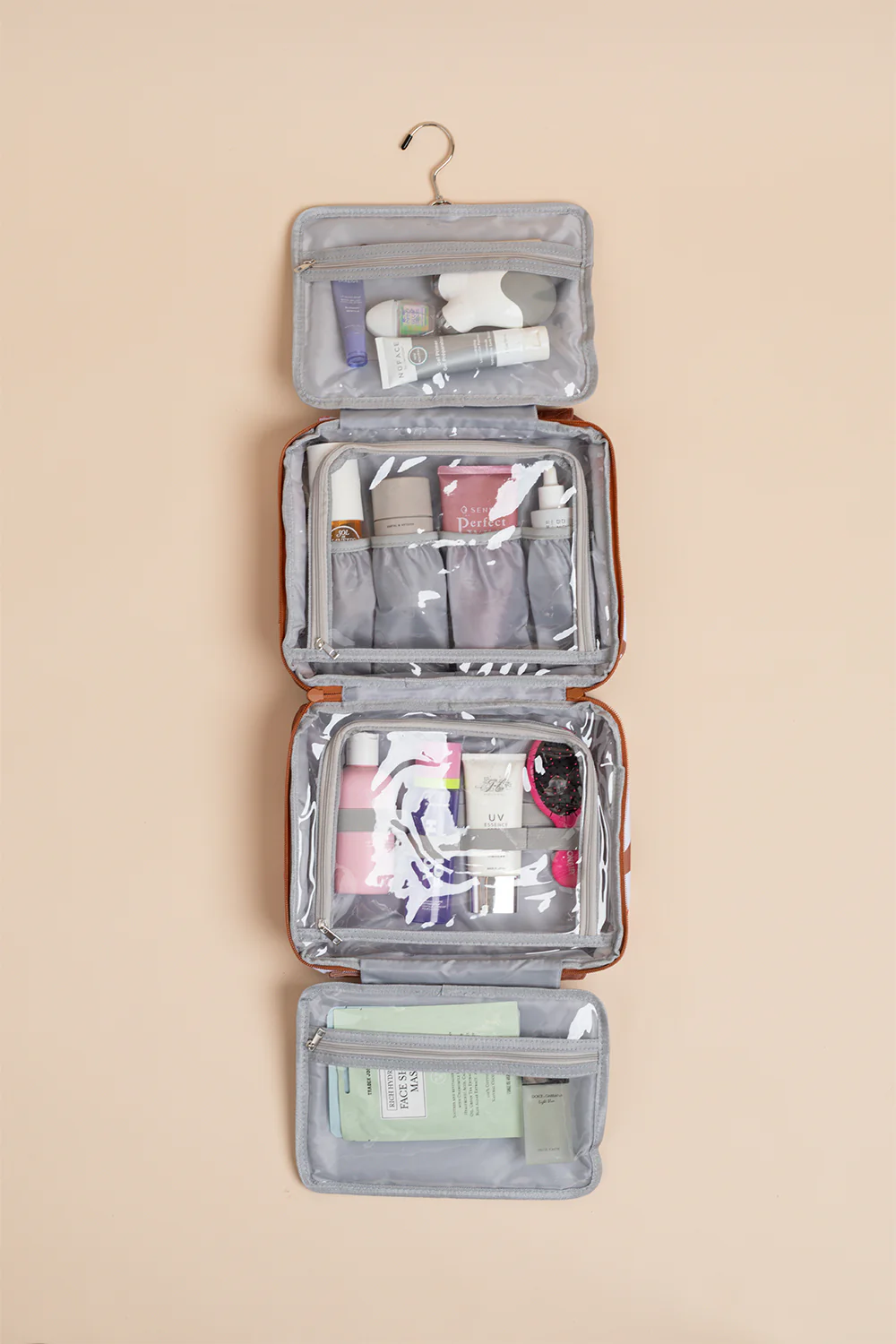 Toiletry Bag - Dusk Retro Bloom - Image 4
