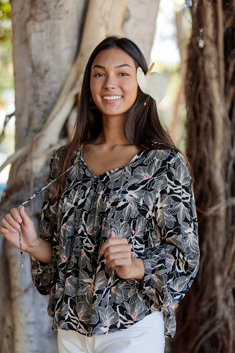 Top Cora - Jet Chic Magnolia