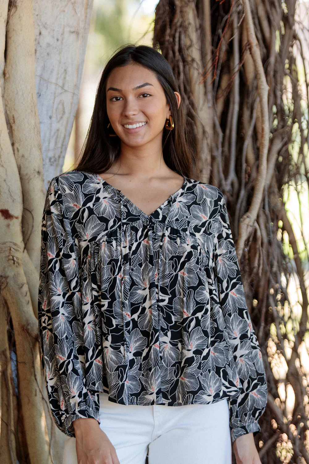 Top Cora - Jet Chic Magnolia - Image 4
