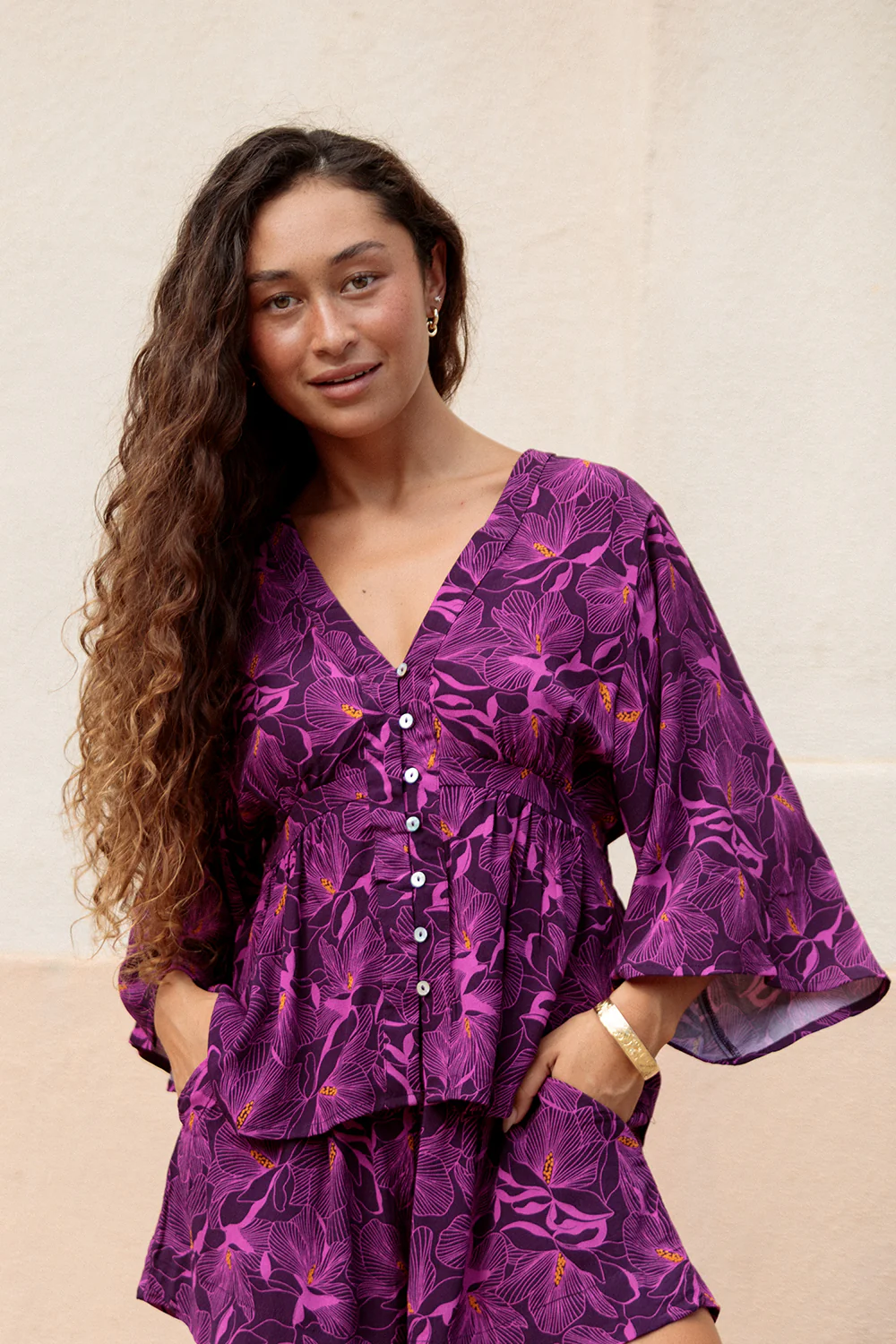 Top Freya - Acai Chic Magnolia