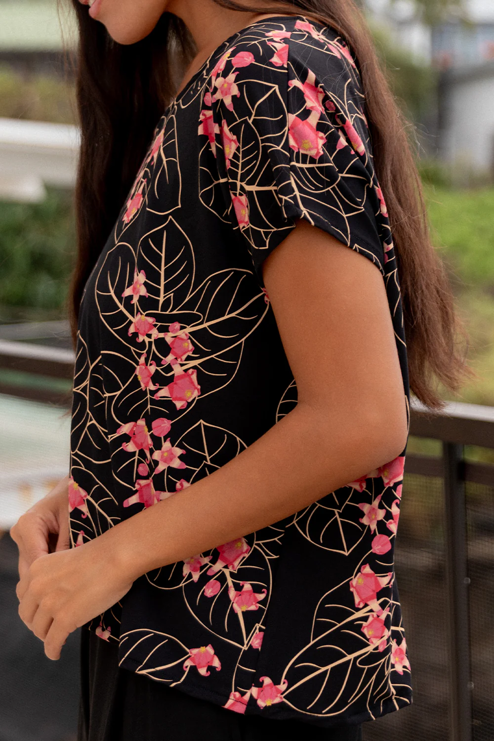 Top Lilah - Strawberry Crown Flower - Image 2