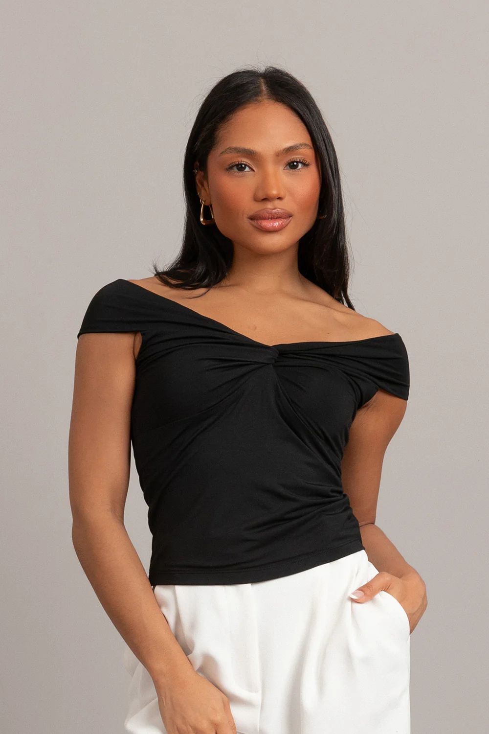 Top Miu - Black