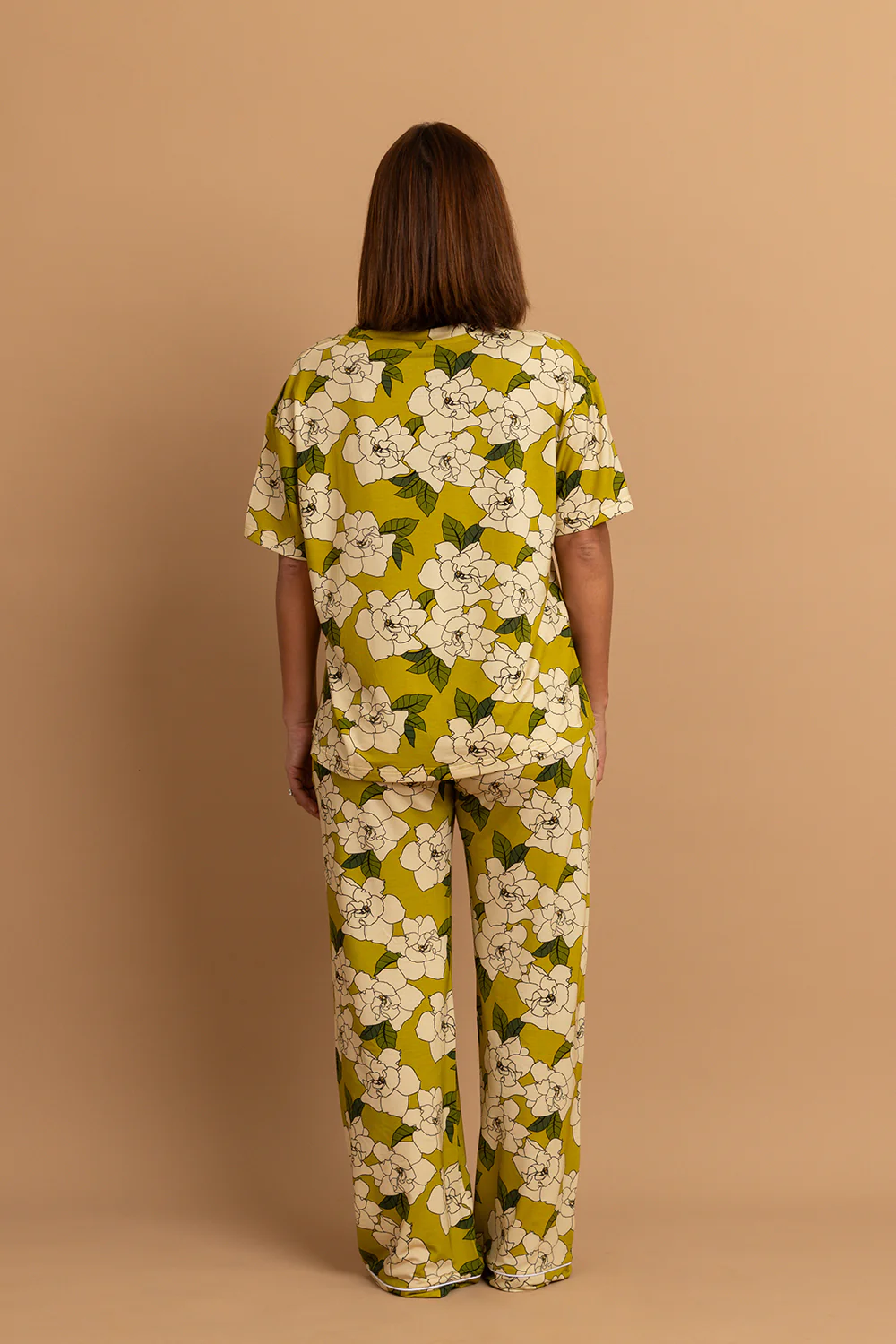 Women's PJ Pant Set - Citron Gardenia - Image 3