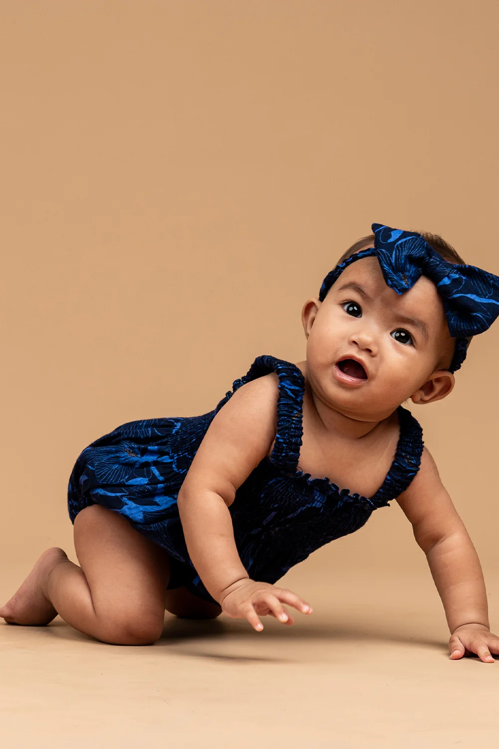 Zyra Muslin Onesie - Nautica Chic Magnolia - Image 2